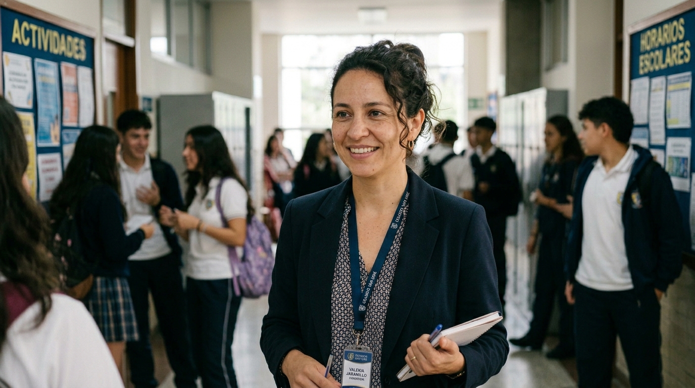 Retrato de Valeria Jaramillo, cliente EdTech